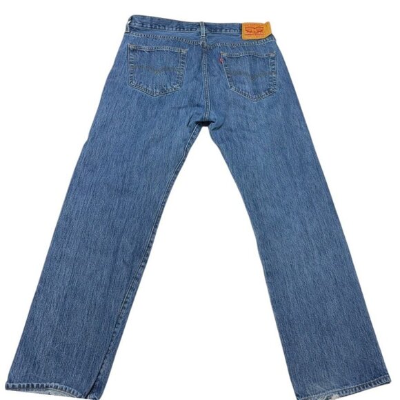 Levi's 501 Straight Cut Jeans Blue Size 36 x 29 - Picture 11 of 11